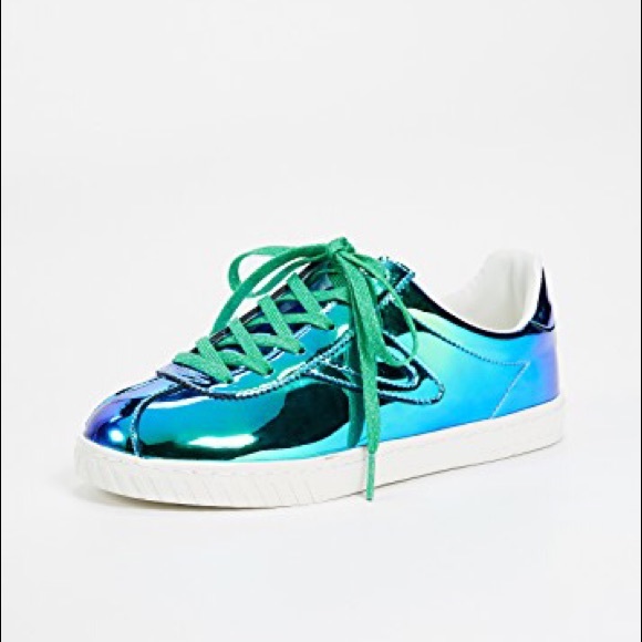 Tretorn Shoes - Brand New Iridescent Blue Low Sneakers